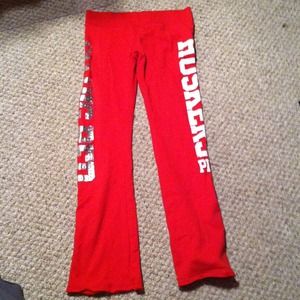 Victoria's Secret Red huskers sweatpants - Small