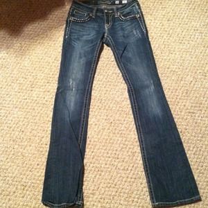 Miss Me jeans - size 25 - JE5073-2X boot cut.