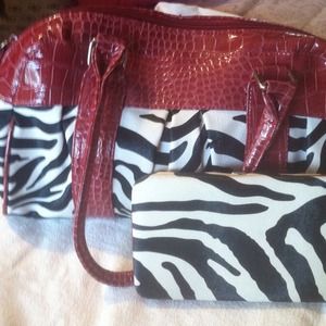 Purse and matching wallet