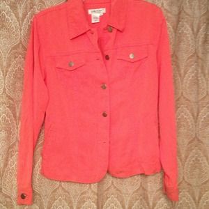 XNo Longer AvailableX Coral Jacket