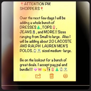 New items coming soon!!!