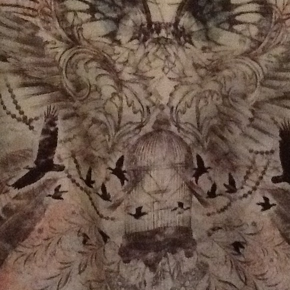 Designer mudd short split sleeves. - Picture 3 of 3