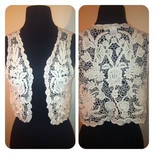 Lace vest
