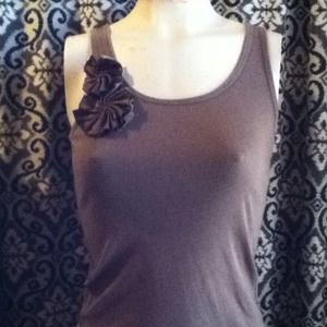 Brown cotton tank old navy sz. XS