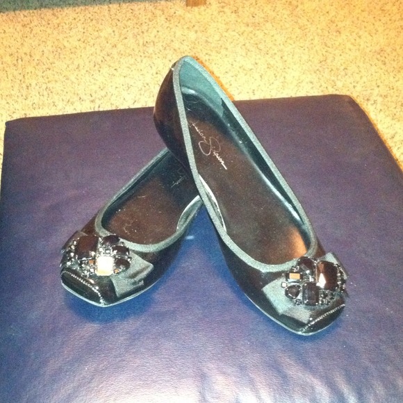 Black flats
