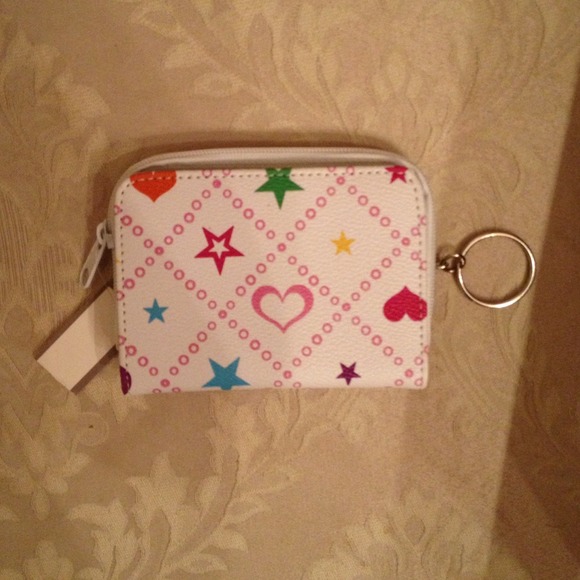 ✳NEW✳ Decorative white wallet. So cute.