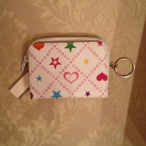 ✳NEW✳ Decorative white wallet. So cute.