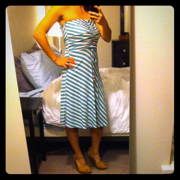 !!!SOLD!!! Ella Moss striped sun dress