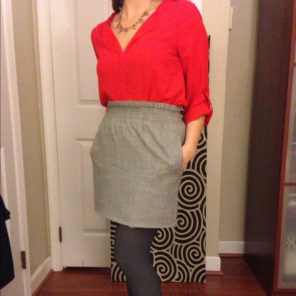 Cute Wool mini skirt