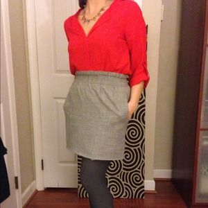 Cute Wool mini skirt