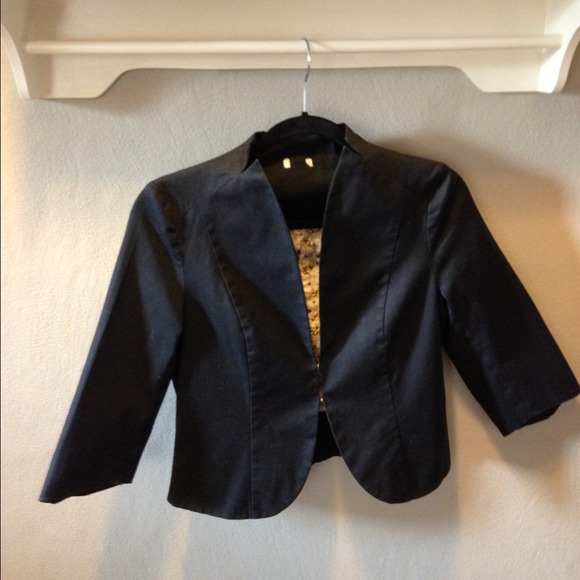 Black blazer