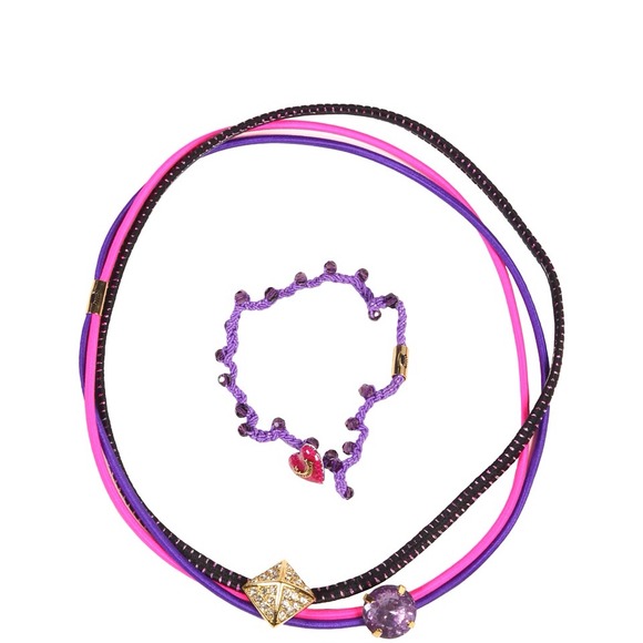 Juicy Couture 2 headbands and a rubber band