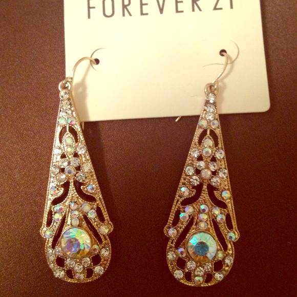 Gold Chandelier Earrings