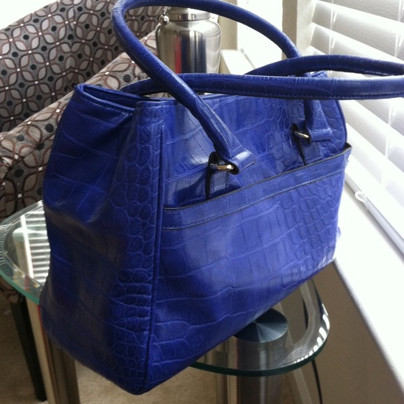 27 off Anne Klein Handbags royal blue Anne Klein purse from