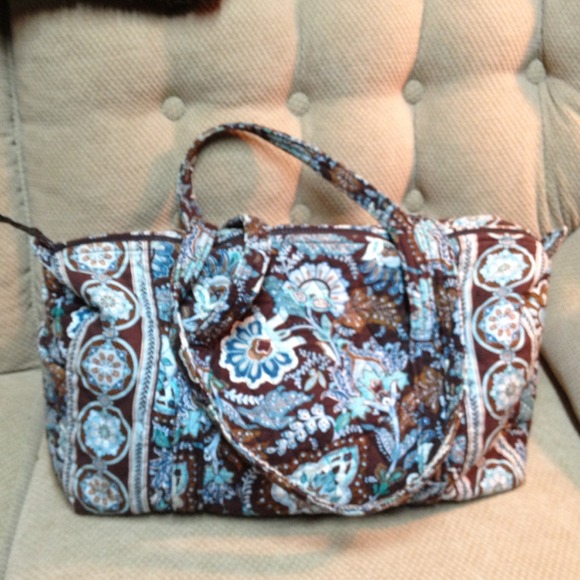 Vera Bradley Small Duffle, Make up Bag and Wallet
