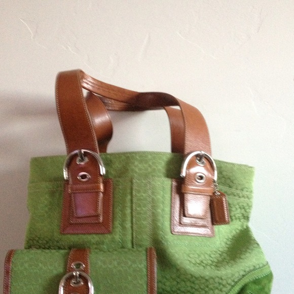 Authentic Coach purse and matching walket