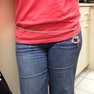 Hello Kitty Rhine Stone Belt