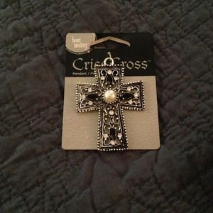 Cross pendant.