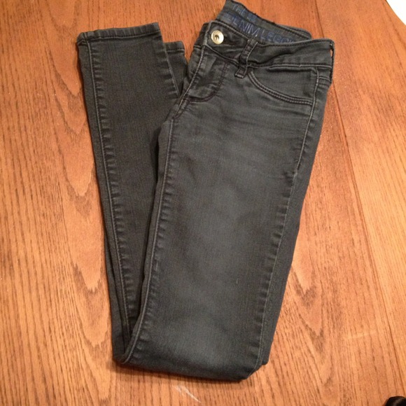 Denim leggings