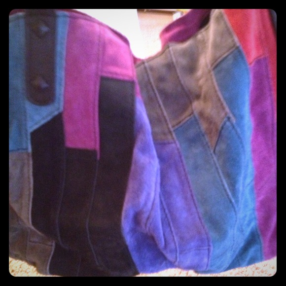 🎀Patchwork quilted lucky brand purse🎀