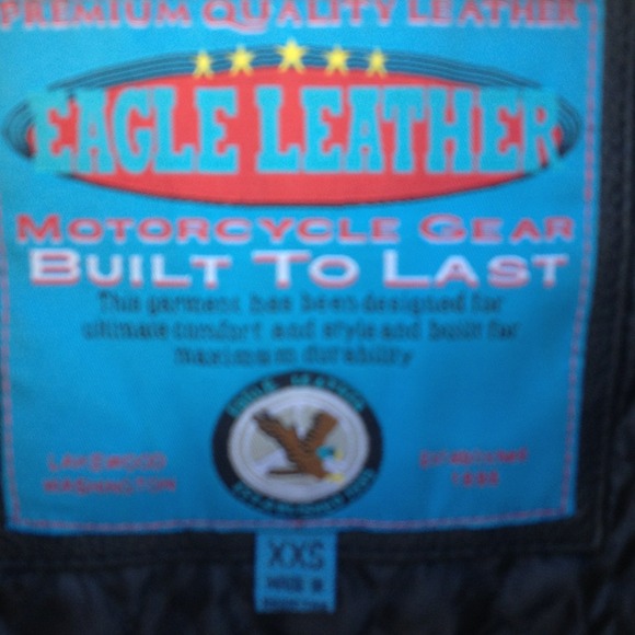 Motocycle leather braided and stud size xxs - Picture 2 of 4