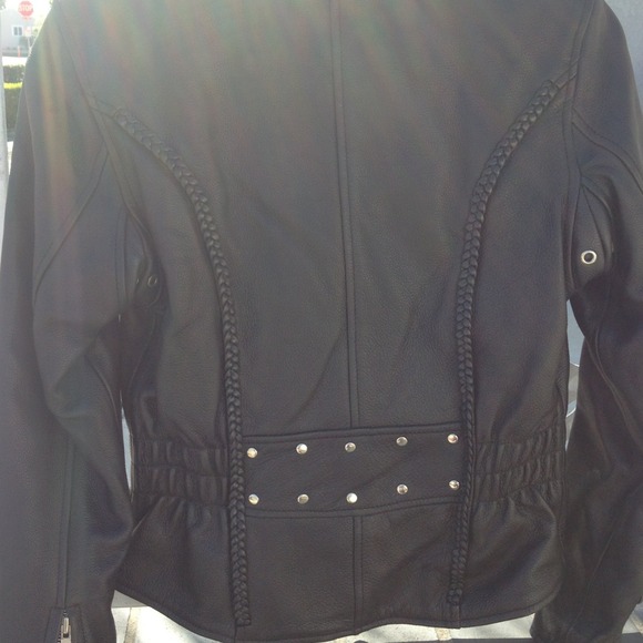 Motocycle leather braided and stud size xxs - Picture 3 of 4