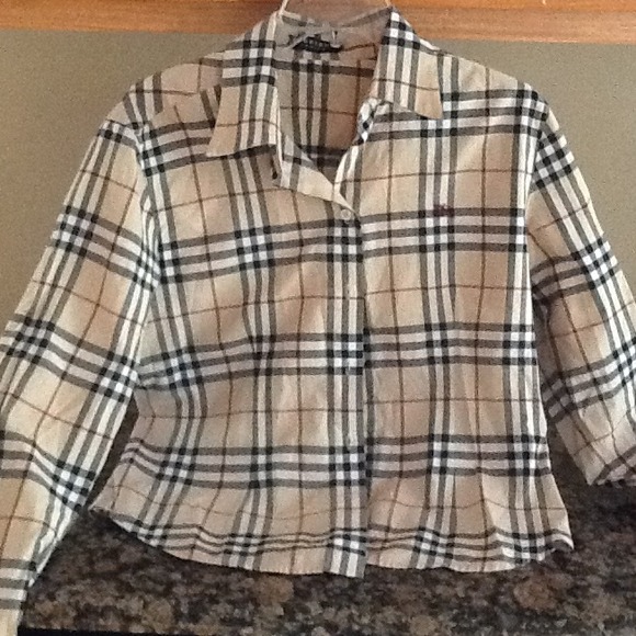 Burberry of London Nova Check button up