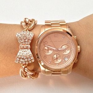 Pave Bow Bracelet