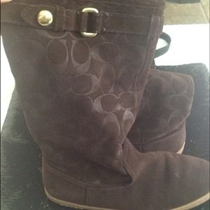 💯RESERVED☑Coach Booties