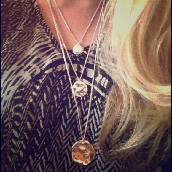Three layered necklace