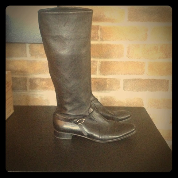 Butter London equestrian riding boots 38 8 ITALY