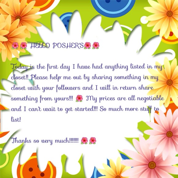  HELLO POSHER'S