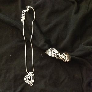 REDUCED💰💰 Brighton heart necklace & bracelet💰💰