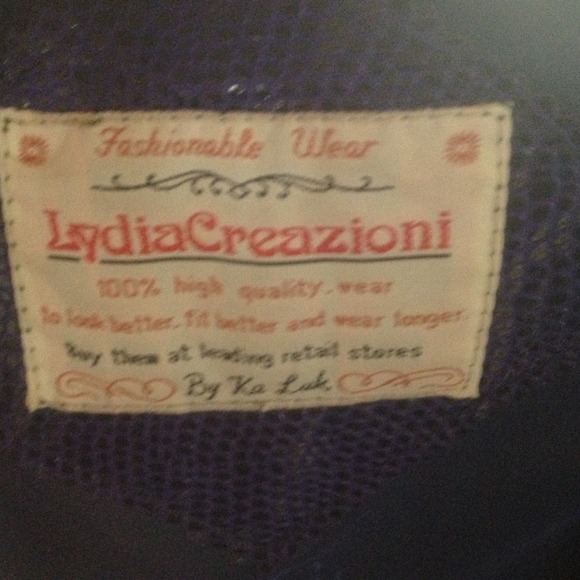 Indigo lamb skin fury coat - Picture 3 of 3