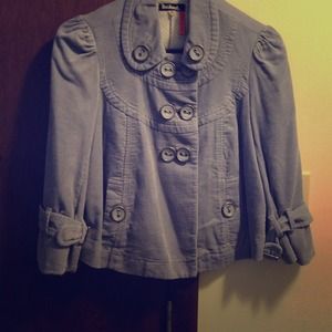 Light Blue Corduroy Blazer. Worn once!
