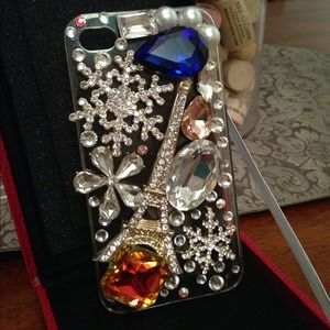 iPhone 4/4s jeweled case