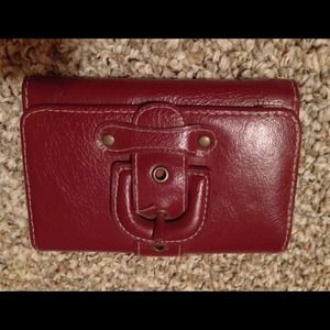 Red wallet