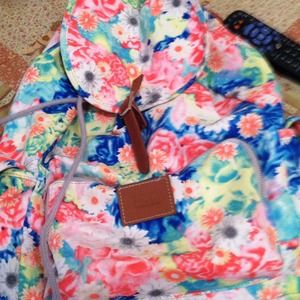 New Victoria's Secret floral backpack!