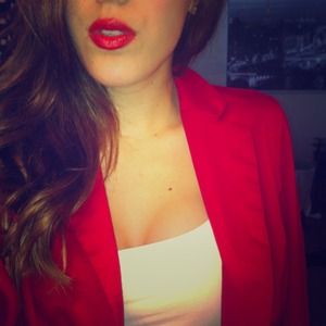 Red blazer