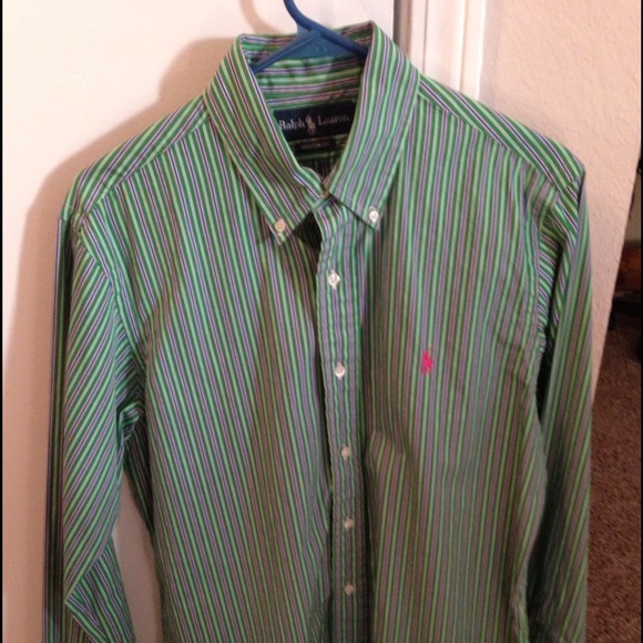 Men's Ralph Lauren Custom Fit dress shirt - Picture 1 of 1