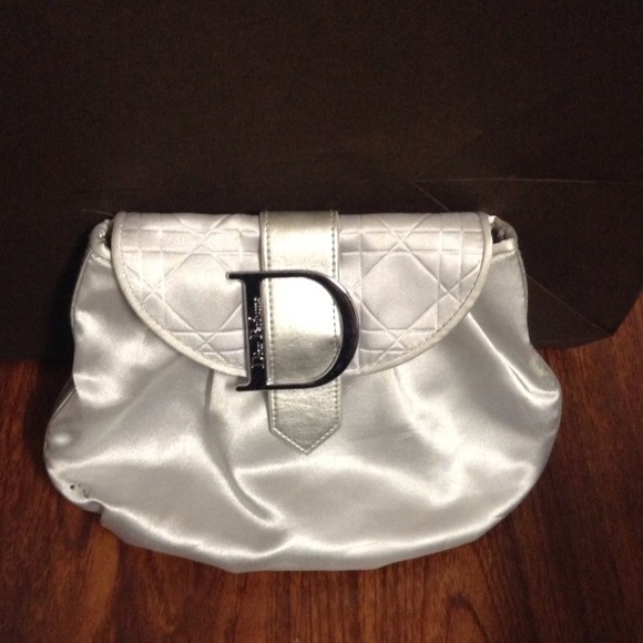 authentic Dior makeup bag