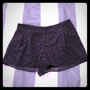 Lauren Conrad High Waisted Chiffon Shorts