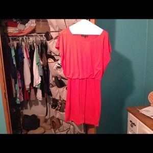 Coral dress