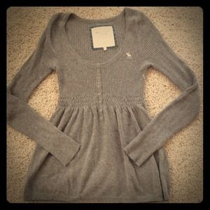 A&F baby doll sweater Large