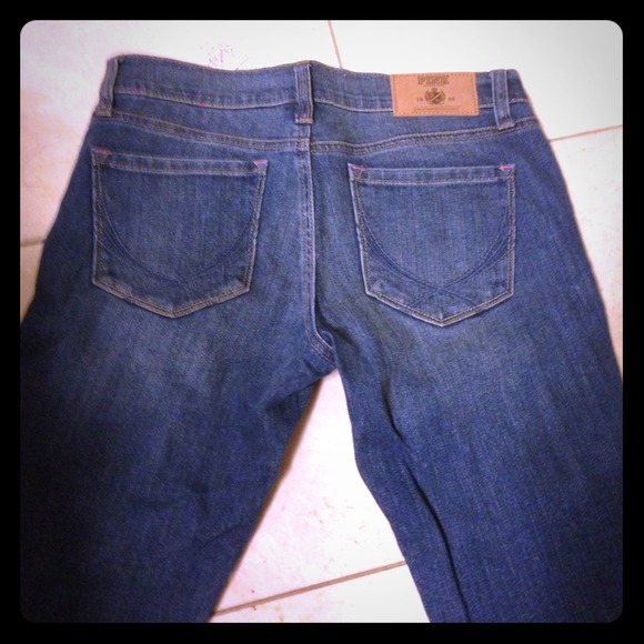 NWT Victoria's Secret Pink straight leg jeans