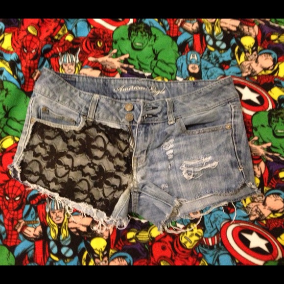 American Eagle shorts.