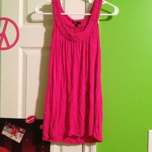 Hot pink fashion top