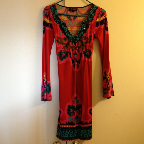 Hale Bob multicolored dress