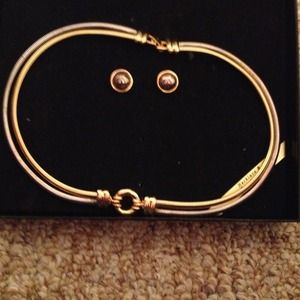 Necklace and earrings