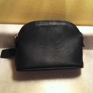 Coach makeup bag